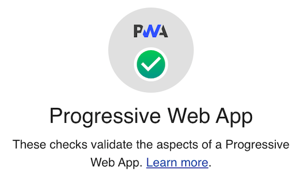 Next.js製WebサイトのPWA対応の画像