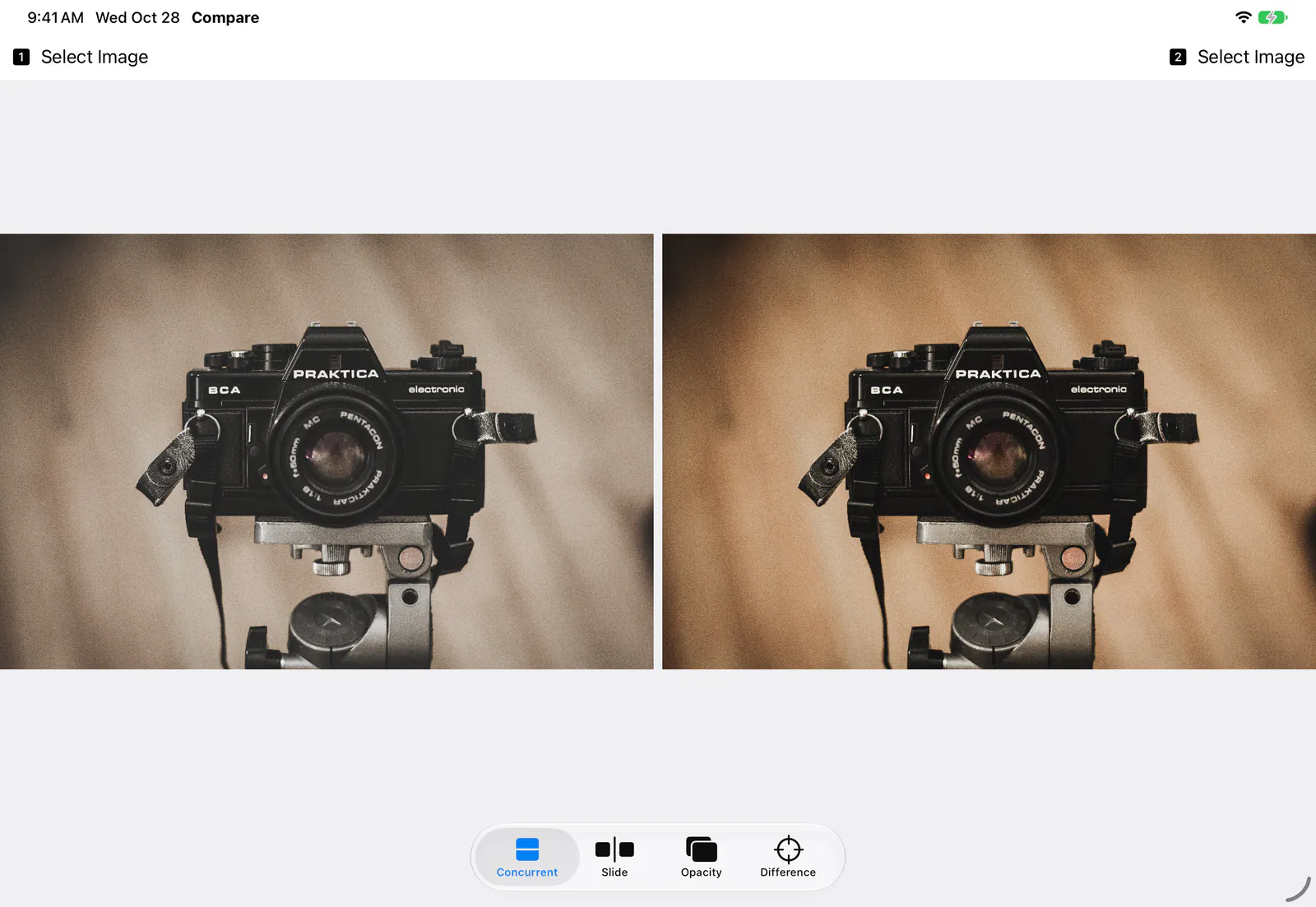 Concurrent on iPad