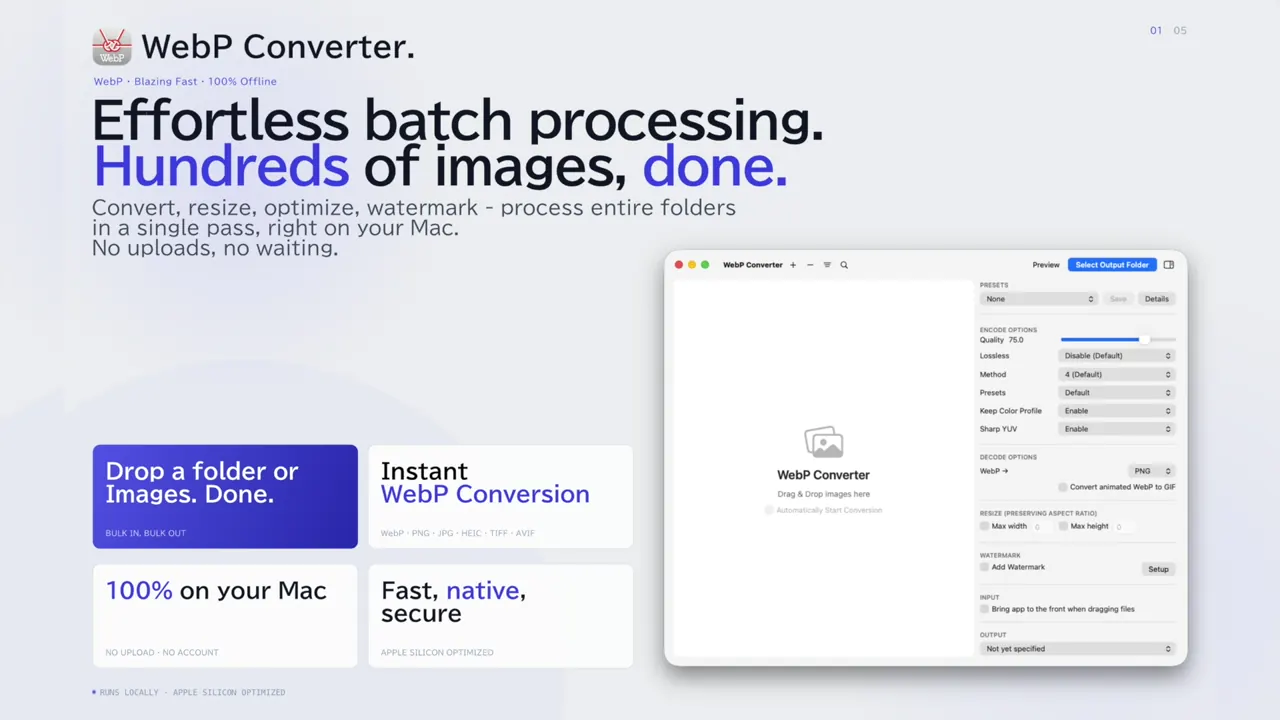 WebP Converter. screenshot